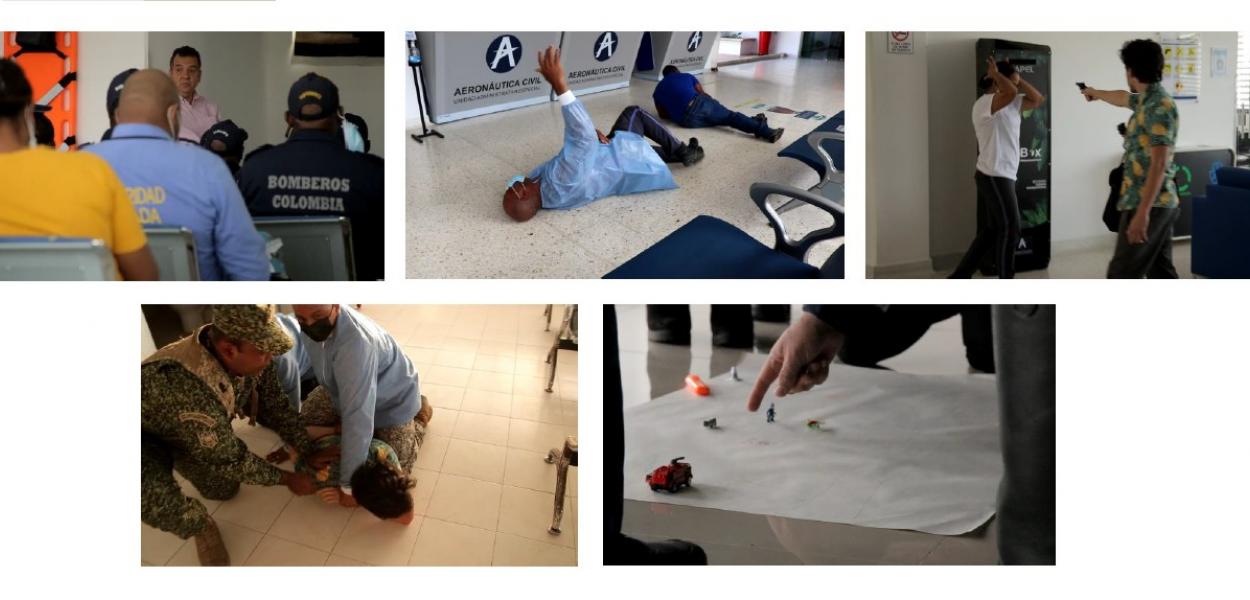 simulacros de actos de interferencia ilícita